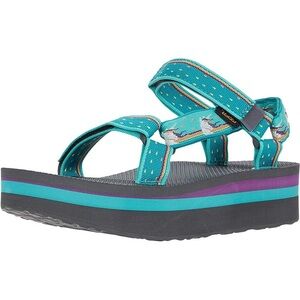 TEVA Women's Flatform Universal Sandals - Unicorn Waterfall
